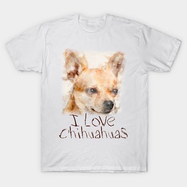 Dog  ; animals T-Shirt by denissmartin2020